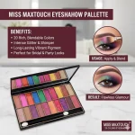 Waterproof Matte Eyeshadow Palette 12 Shades – Smudge Proof Eye Makeup Pakistan - Image 7