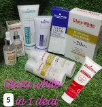 Gluta White 5 in 1 Skincare Bundle 200g - Image 3