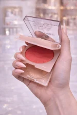 Pink Blush 3-in-1 Set with Highlighter & Powder 100g Multicolor - Image 3