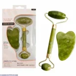 Green Facial Derma Roller with Under Eye Stone