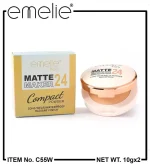 Emelie 2-in-1 Powder Primer & Concealer 8g Fair - Image 3