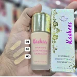Kashees High Coverage Liquid Foundation 100ml Multicolor Shades