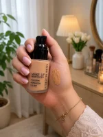 Hudebeaitly Makeup Shine Control Foundation - Image 3