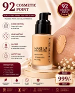 Hudebeaitly Makeup Shine Control Foundation - Image 5