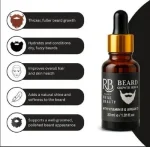 Beard Growth Serum 30ml with Vitamin E & Argan Oil – Anti Hair Loss Beard Oil for Men in Pakistan