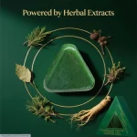 Green Herbal Shampoo Bar for Damaged Hair 50g