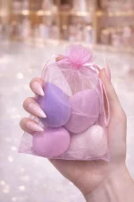Multicolor Synthetic Beauty Blenders 4 Pack 50g - Image 7