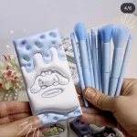 Cute Cat Design Makeup Brushes Set for Practicing - Image 3
