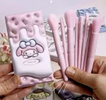 Cute Cat Design Makeup Brushes Set for Practicing - Image 4
