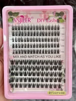 DIY False Eyelashes Black Waterproof Mix & Match 100g - Image 4