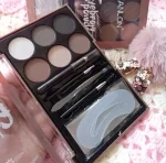 Waterproof Eyebrow Kit Multicolor 100g — 12 Shade Long Lasting Brow Set - Image 3