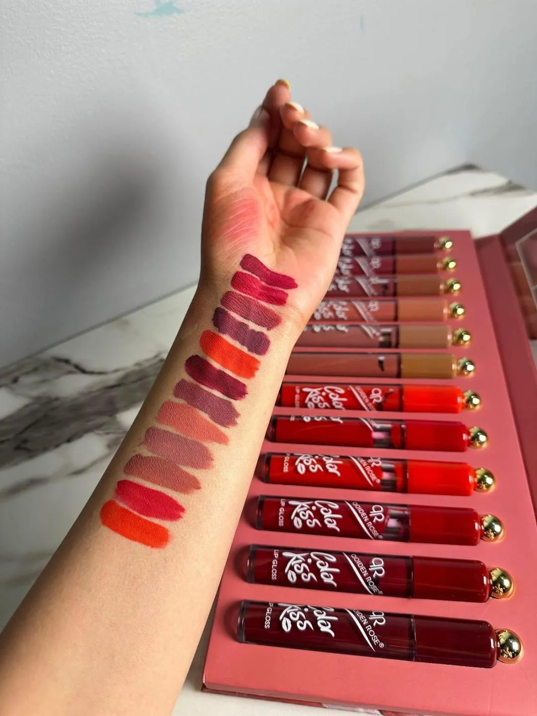1598-72-722003-product-2 Multicolor Nude Lip Gloss Set 12 Pcs Bold Coverage - Image 1
