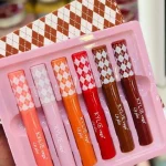 Multicolor Liquid Lip Gloss Set of 6 Cool Undertone