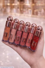 Multicolor Matte Lip Gloss Set of 6 Bold Coverage