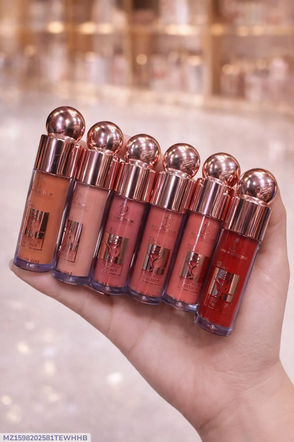 1598-72-730706-product-1 Multicolor Matte Lip Gloss Set of 6 Bold Coverage - Image 1