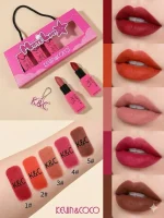 High Pigmented Pink Lipstick - Bold Coverage - 5 Pcs Pack - Image 5