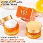 Vitamin C Whitening Cream 50ml Orange Bottle All Skin Types - Image 3
