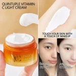 Vitamin C Whitening Cream 50ml Orange Bottle All Skin Types - Image 4