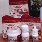 Ginrich Rice Dark Hair Serum & Mask Set