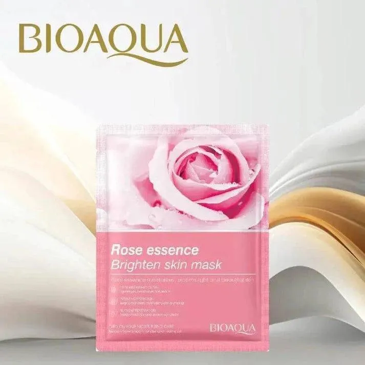 1598-77-717490-product-1 Bioaqua Rose Essence Brighten Skin Mask 50g - Image 1