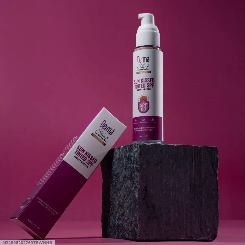 1598-77-737716-product-1 Derma Shine Sun Kissed Tinted Spf Moisturizer? Material: Cream Texture: High Pigmented Skin Types - Image 1