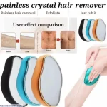 Painless Crystal Hair Remover Stainless Steel Black