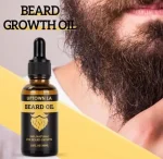 Beard Oil 50ml Black Bottle for Hair Growth & Thickness - Image 3