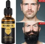 Beard Oil 50ml Black Bottle for Hair Growth & Thickness