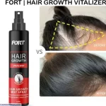 Hair Growth Mist Spray 50ml Black Bottle for Thick Hair
