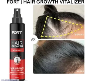 Hair Growth Mist Spray 50ml Black Bottle for Thick Hair - Image 3