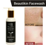 Beautikin Brightening Gel Face Wash 180ml – Glutathione & Vitamin C - Image 2