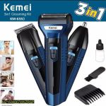 Kemei KM-6331 3-in-1 Rechargeable Beard Trimmer Kit for Men