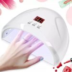 Nail Dryer & Kit with LED Lamp & 5 Buffers - Image 6