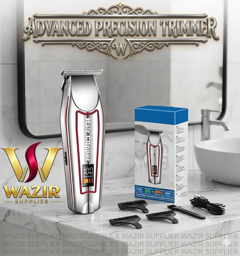 163-49-717094-product-165 Wazir Professional Hair Trimmer 50ml Rechargeable Men - Image 1