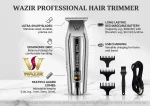 Wazir Professional Hair Trimmer 50ml Rechargeable Men - Image 8