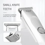 Kemei Rechargeable Men's Hair Clipper 3mm - Image 6