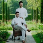 Men's Unstitched Boski Plain Suit – Off White All Season Pakistan