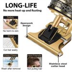 T9 Hair Trimmer for Men | Professional Cordless Beard & Hair Clipper - Image 8