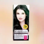 Disaar Hair Dye Natural Black 60ml, 100 Percent Gray Coverage Color Cream - Image 4
