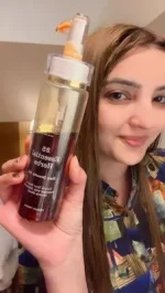 25 Essential Herbs Hair Growth Oil Red Bottle for Hair Fall and Dandruff Control - Image 4