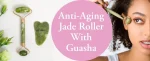 Jade Gua Sha Roller Green 30cm Natural Stone Face Care Tool - Image 5