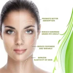 Jade Gua Sha Roller Green 30cm Natural Stone Face Care Tool - Image 9