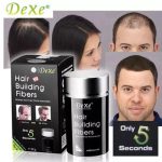 Dexe Hair Building Fibers Black Matte Instant Volume Boost for Thinning Hair