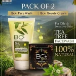 Tea Tree Face Wash & Cream Pack of 2