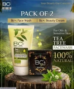 Tea Tree Face Wash & Cream Pack of 2