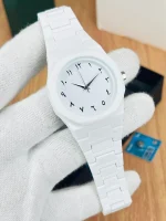 White Arabic Aura Watch for Men Women Pakistan - Image 8
