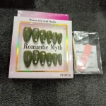 Cat's Eye Press-On Nail Set 12 Pcs Multicolor ABS - Image 5