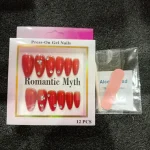Cat's Eye Press-On Nail Set 12 Pcs Multicolor ABS - Image 10