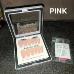 Romantic M Fake Nails for Women, 100 Pcs, Natural Look - Image 4