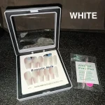 Romantic M Fake Nails for Women, 100 Pcs, Natural Look - Image 7